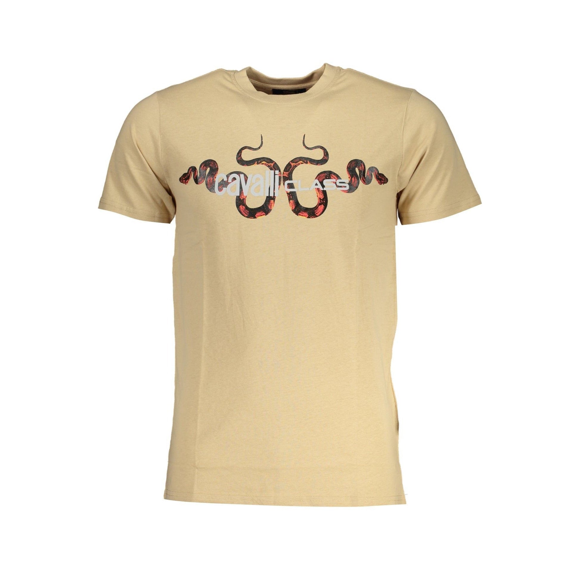 Cavalli Class Tricou QXT63GJD060 BEJ