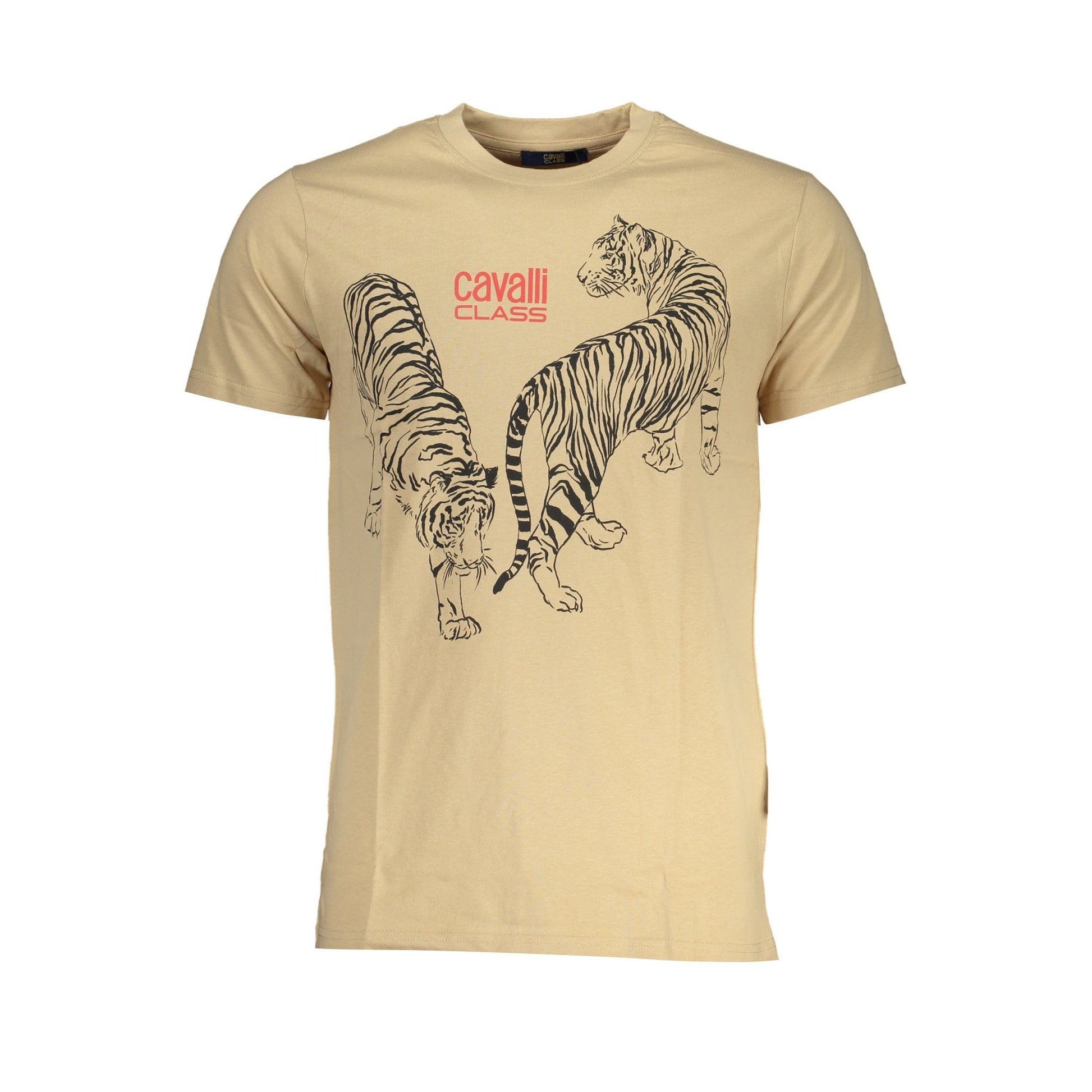 Cavalli Class Tricou QXT62YJD060 BEJ