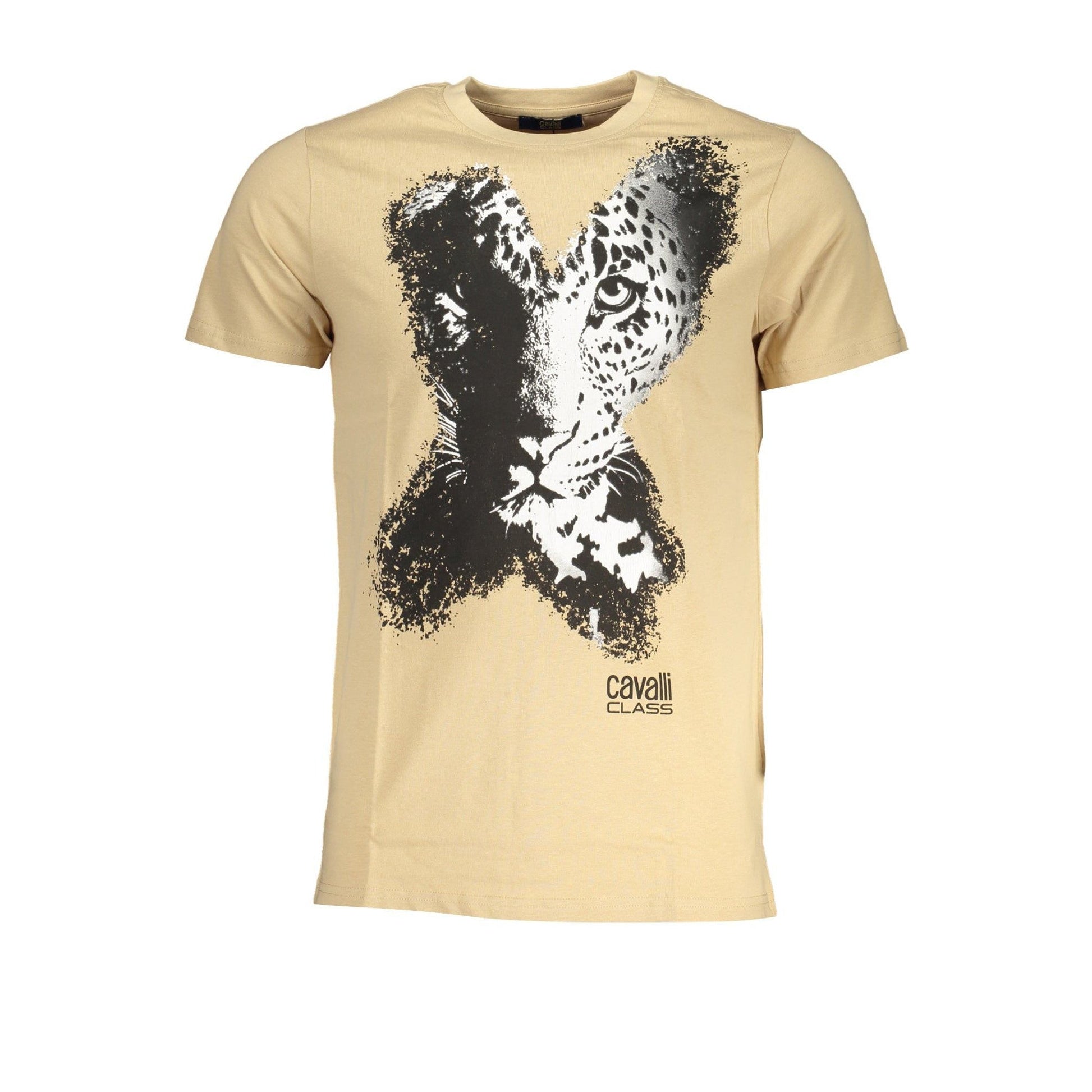 Cavalli Class Tricou QXT63AJD060 BEJ