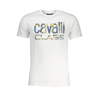 Cavalli Class Tricou QXT63FJD060 ALB