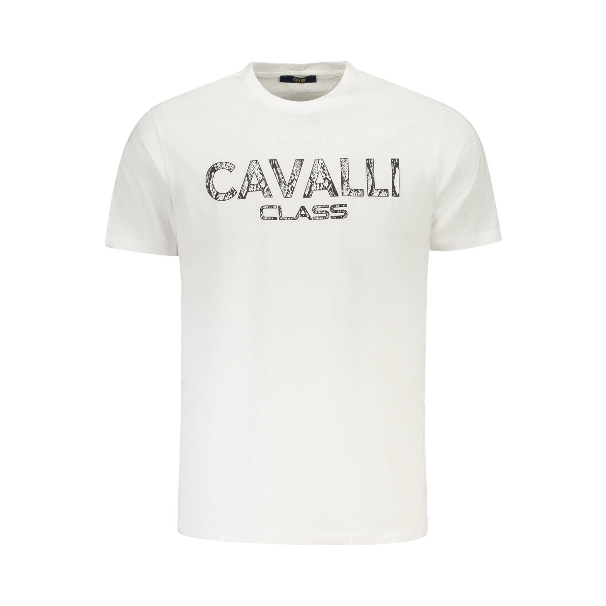 Cavalli Class Tricou TXT61GJD060 ALB