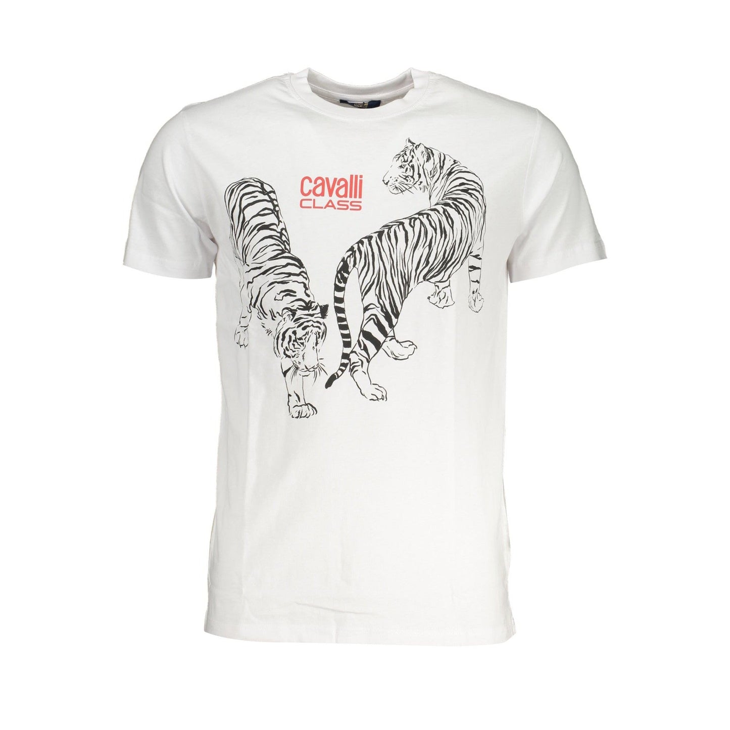 Cavalli Class Tricou QXT62YJD060 ALB