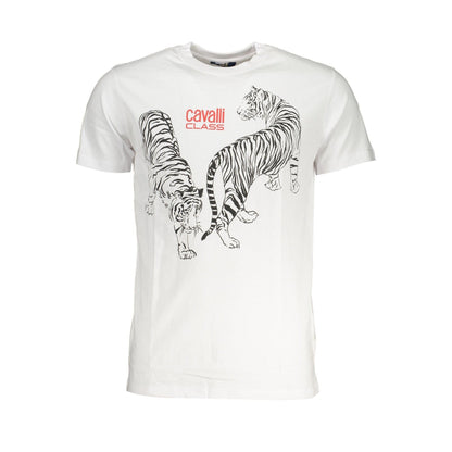 Cavalli Class Tricou QXT62YJD060 ALB