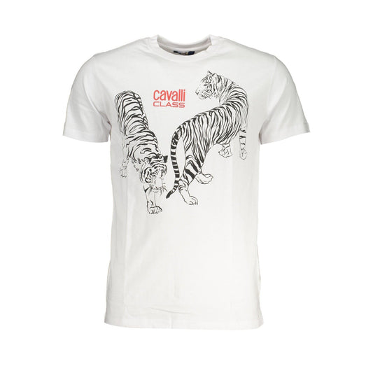 Cavalli Class Tricou QXT62YJD060 ALB