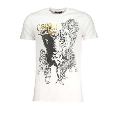 Cavalli Class Tricou QXT63BJD060 ALB