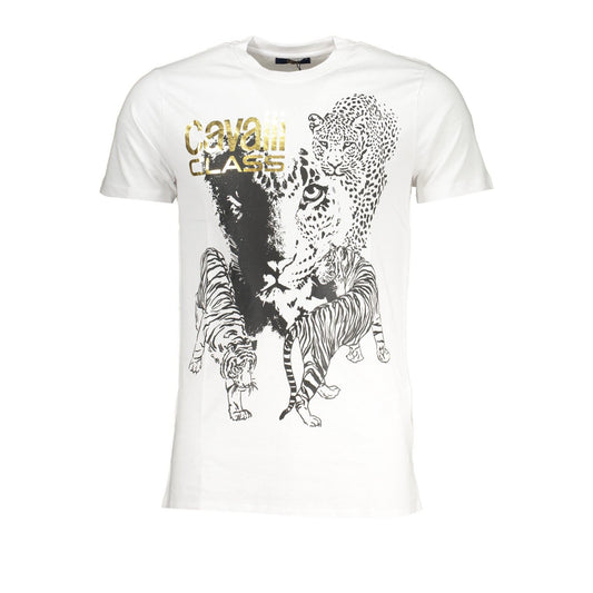 Cavalli Class Tricou QXT63BJD060 ALB