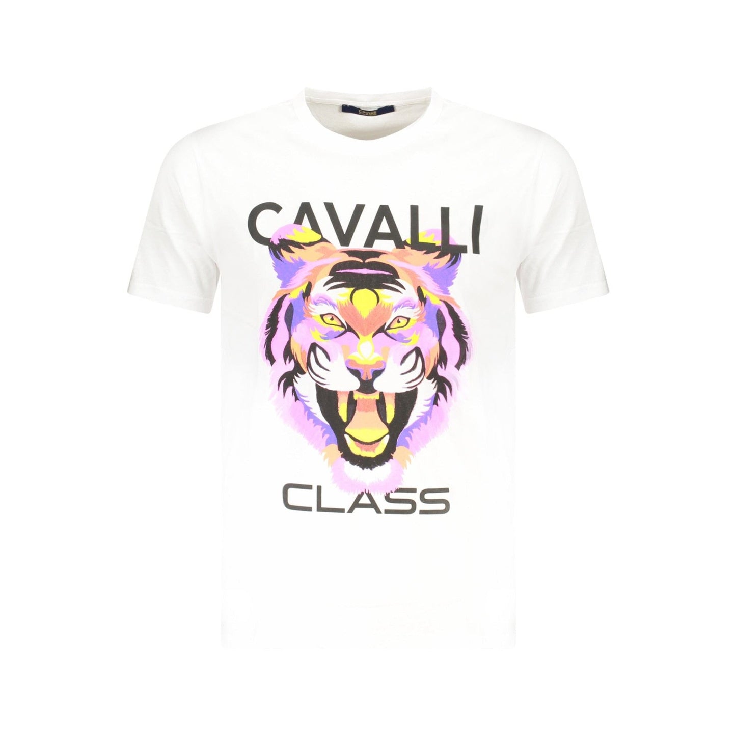 Cavalli Class Tricou TXT60FJD060 ALB