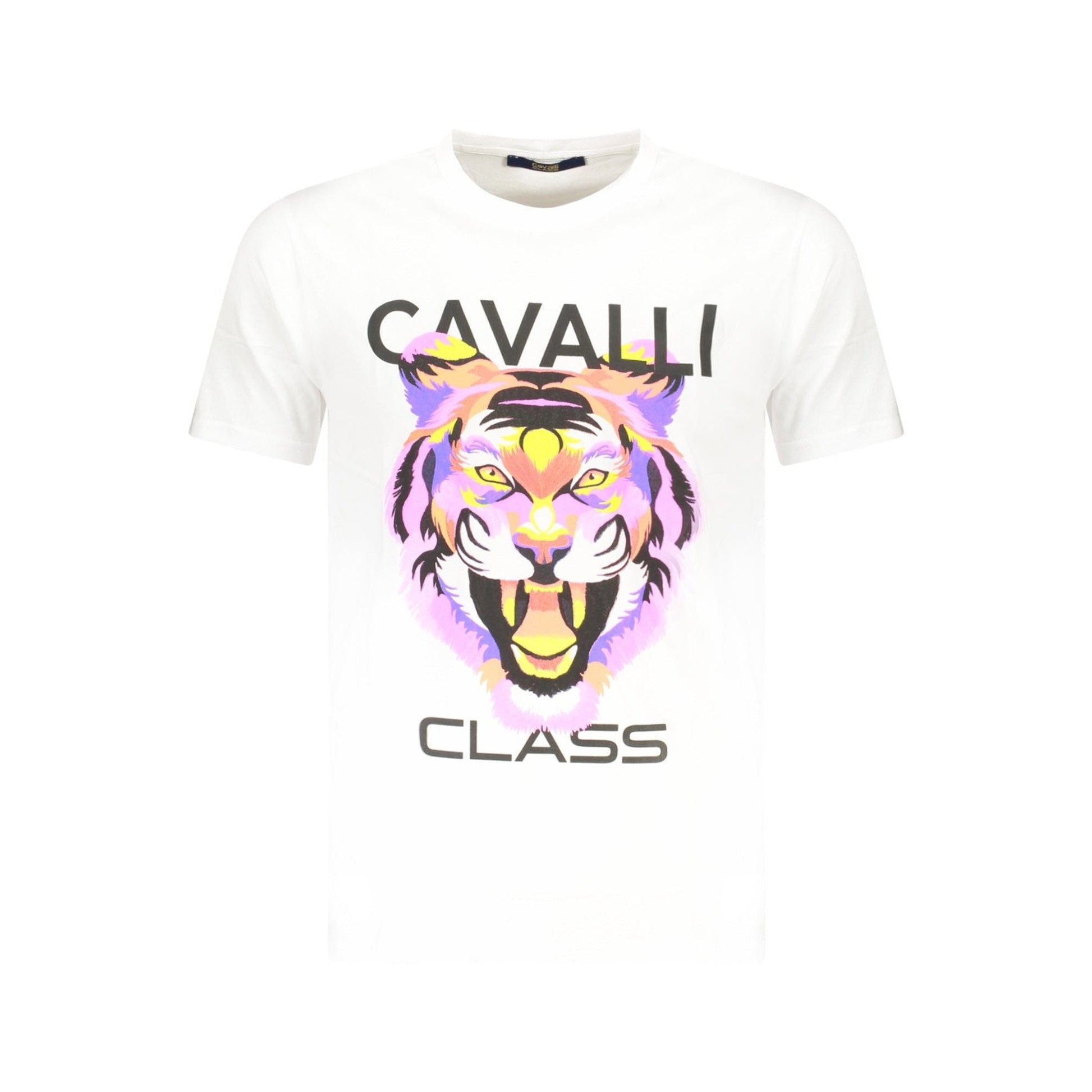 Cavalli Class Tricou TXT60FJD060 ALB
