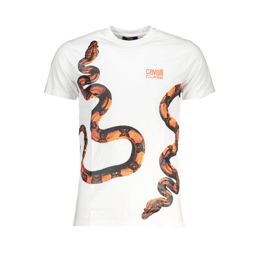 Cavalli Class Tricou QXT63CJD060 ALB