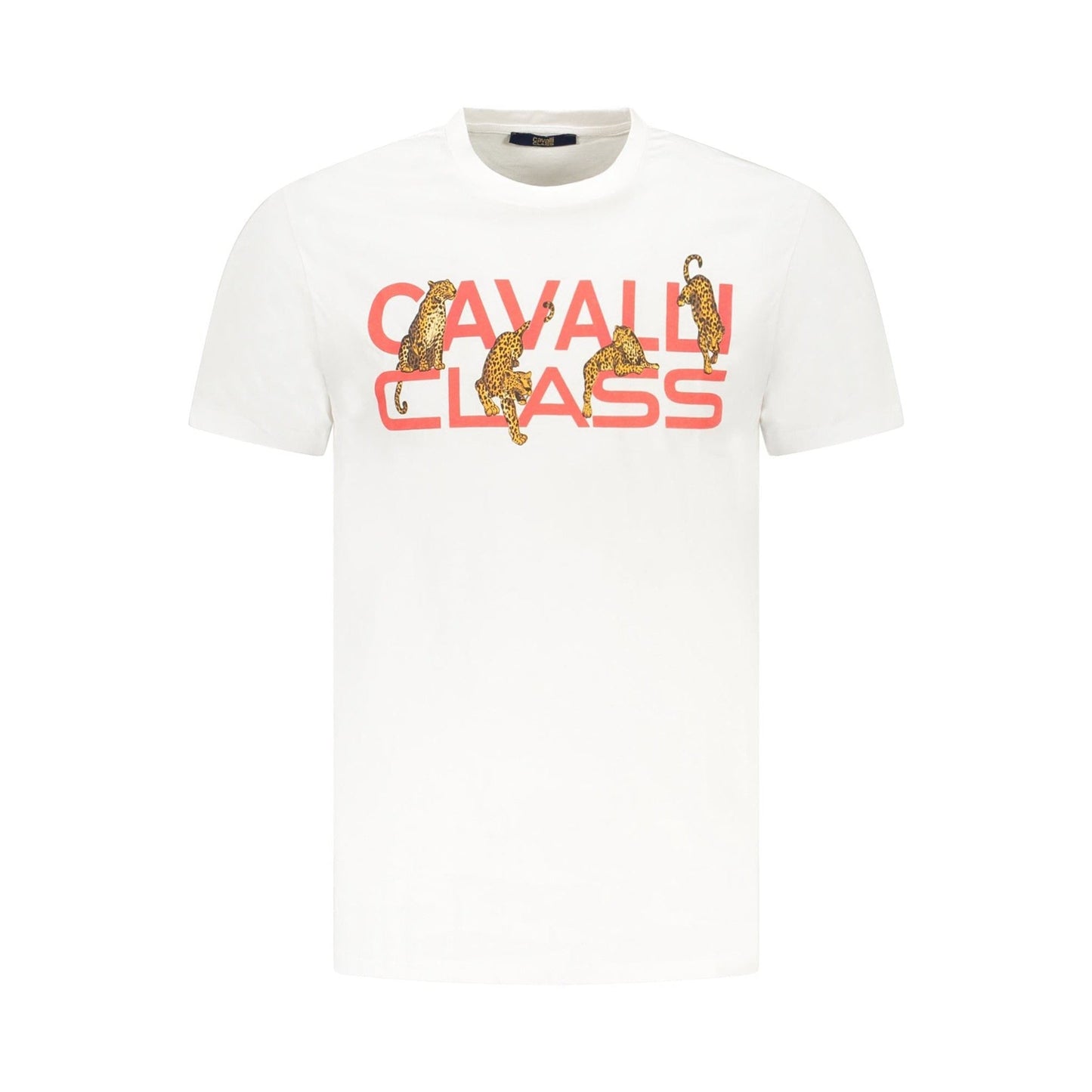 Cavalli Class Tricou TXT60MJD060 ALB