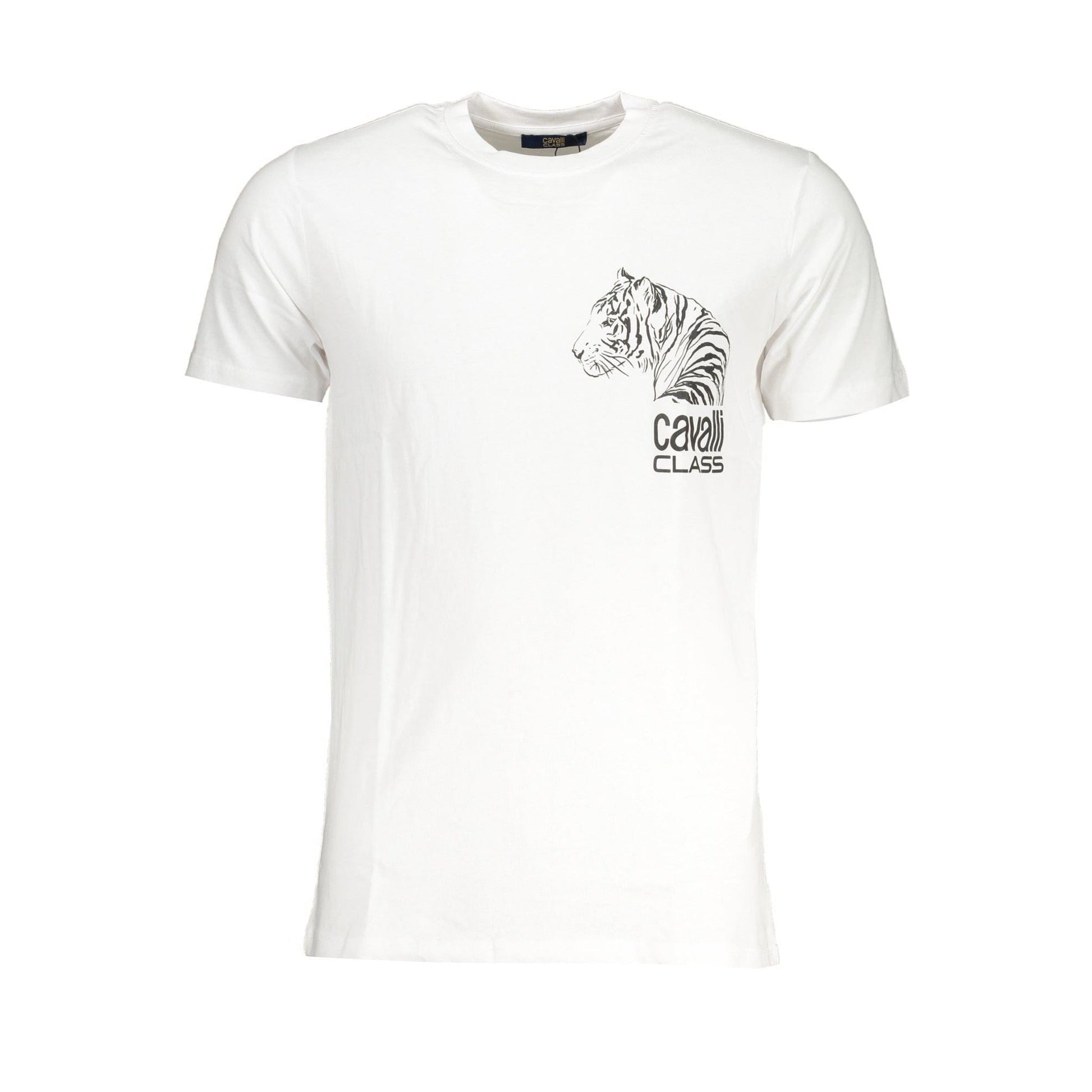 Cavalli Class Tricou QXT63EJD060 ALB