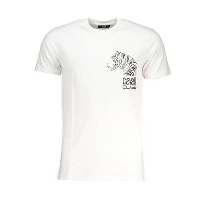 Cavalli Class Tricou QXT63EJD060 ALB