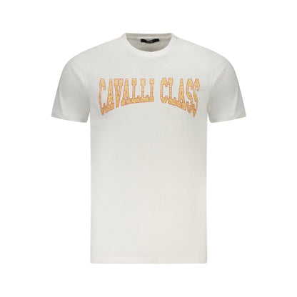 Cavalli Class Tricou TXT61AJD060 ALB
