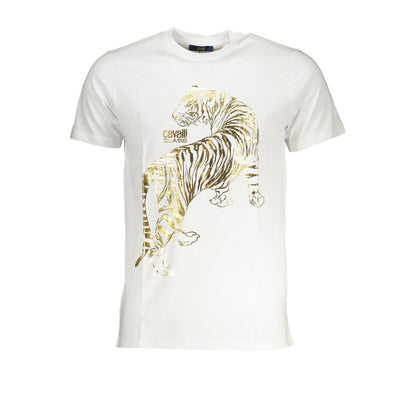 Cavalli Class Tricou QXT62TJD060 ALB