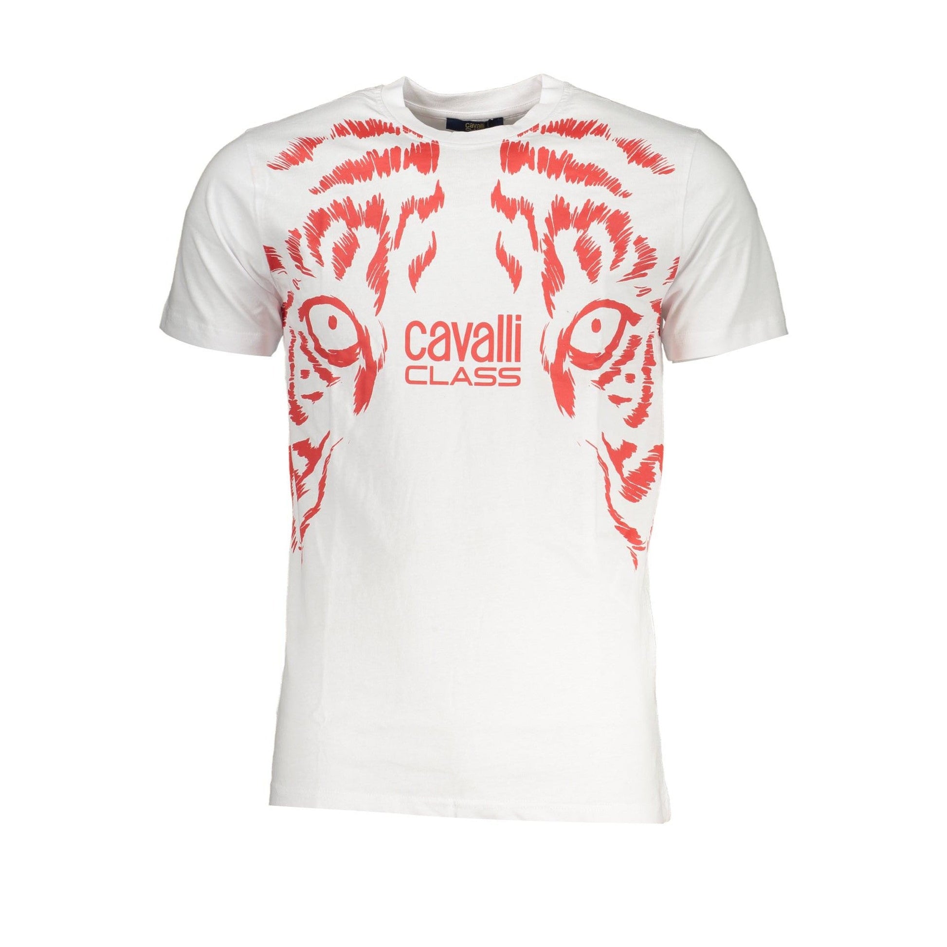 Cavalli Class Tricou QXT62UJD060 ALB