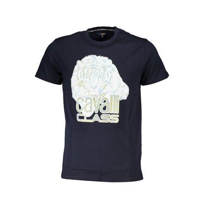 Cavalli Class Tricou QXT61WJD060 BLEUMARIN
