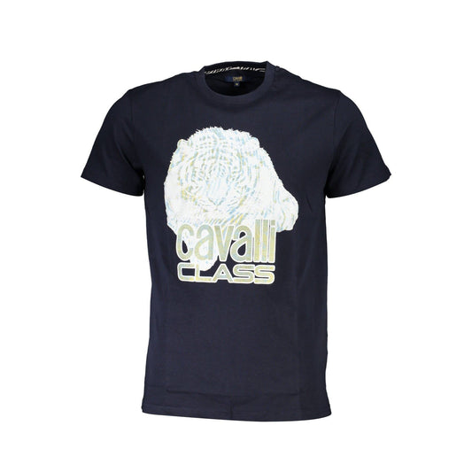 Cavalli Class Tricou QXT61WJD060 BLEUMARIN
