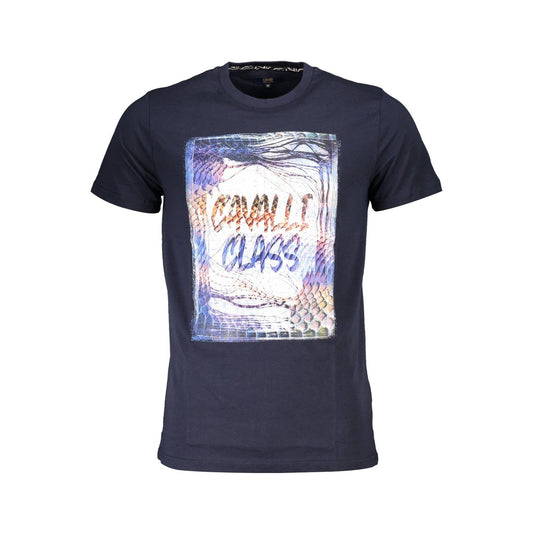 Cavalli Class Tricou QXT61OJD060 BLEUMARIN