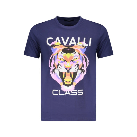 Cavalli Class Tricou TXT60FJD060 BLEUMARIN