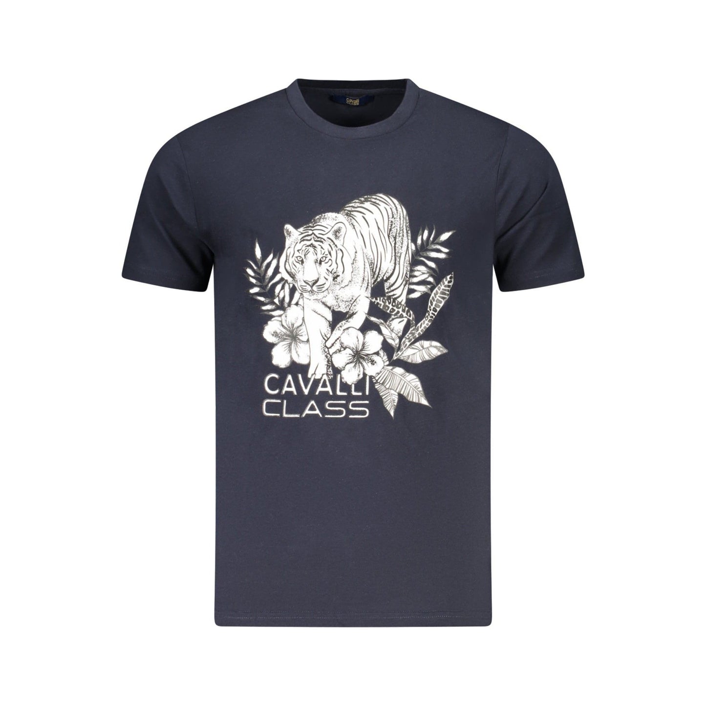 Cavalli Class Tricou TXT60RJD060 BLEUMARIN