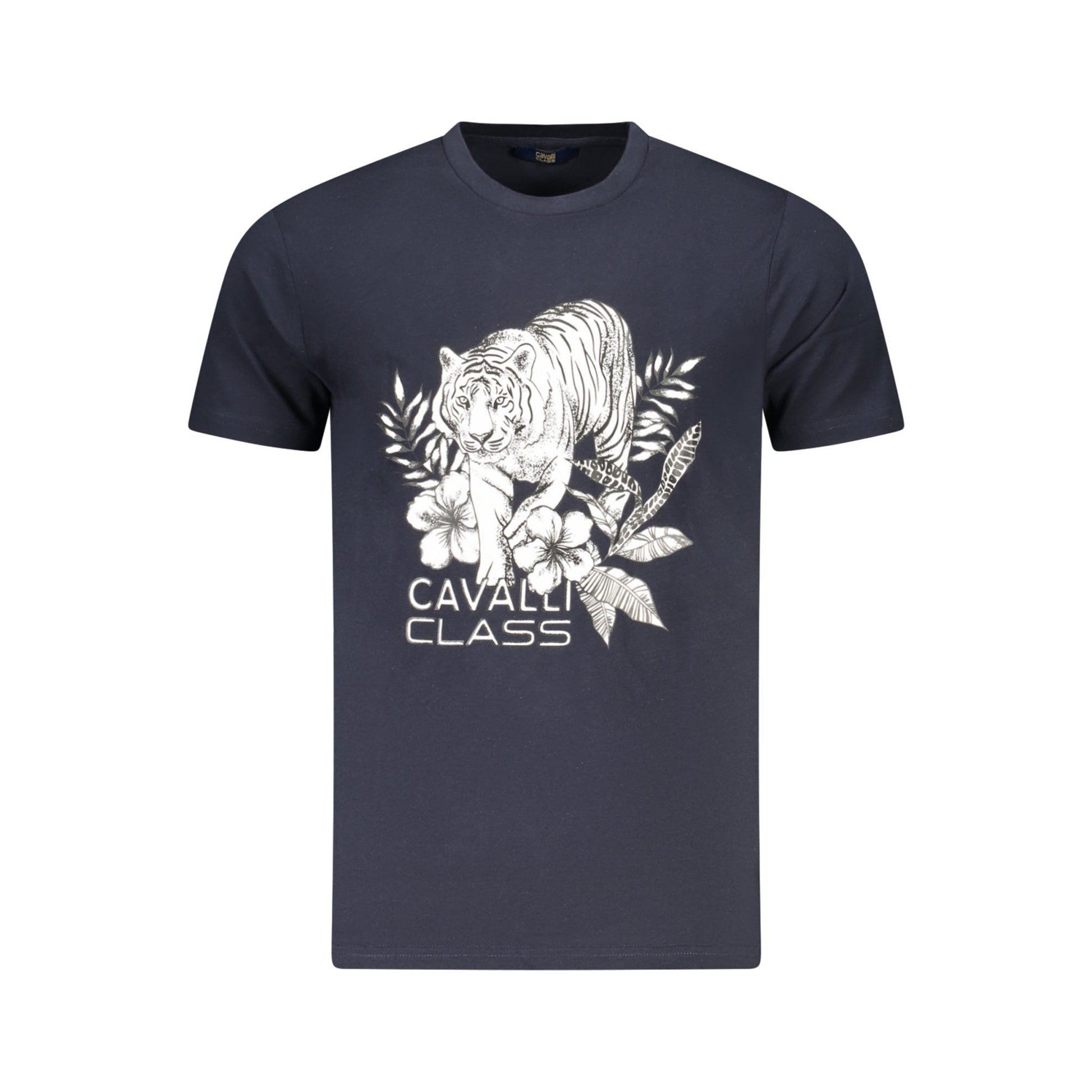 Cavalli Class Tricou TXT60RJD060 BLEUMARIN