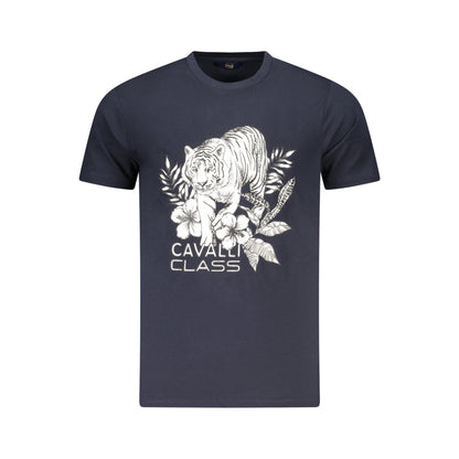 Cavalli Class Tricou TXT60RJD060 BLEUMARIN