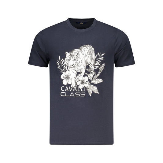 Cavalli Class Tricou TXT60RJD060 BLEUMARIN