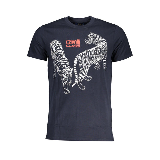 Cavalli Class Tricou QXT62YJD060 BLEUMARIN