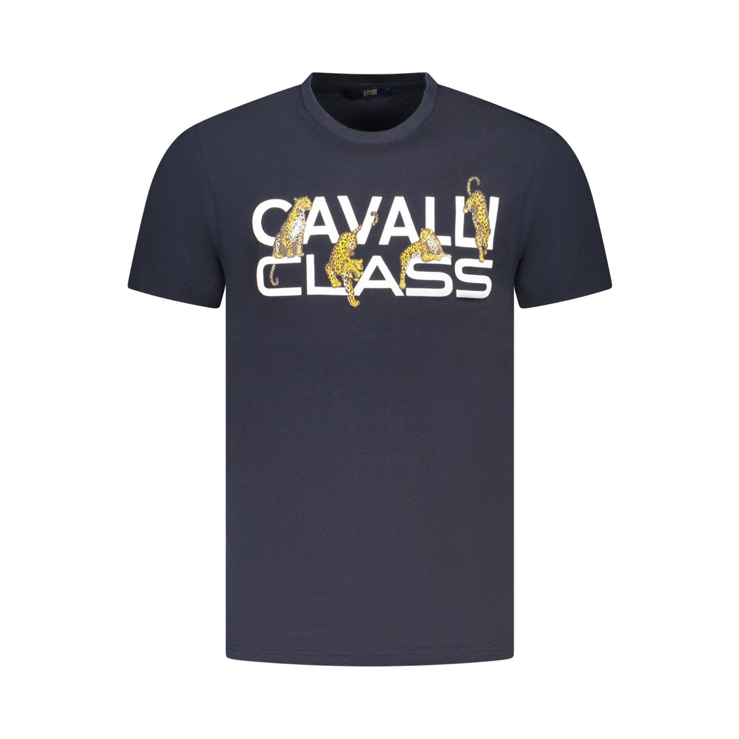 Cavalli Class Tricou TXT60MJD060 BLEUMARIN