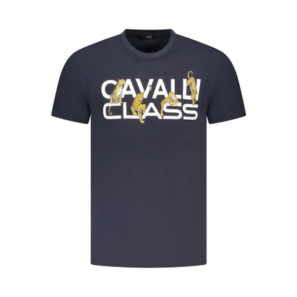 Cavalli Class Tricou TXT60MJD060 BLEUMARIN