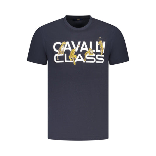 Cavalli Class Tricou TXT60MJD060 BLEUMARIN