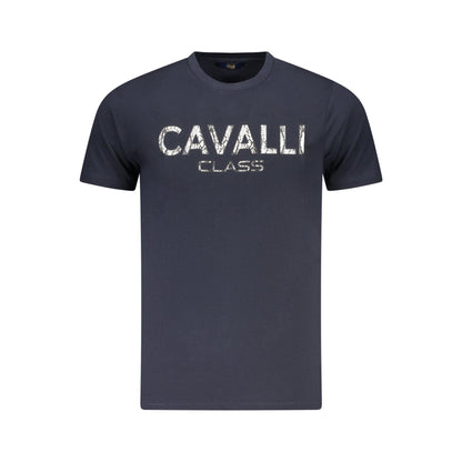 Cavalli Class Tricou TXT61GJD060 BLEUMARIN
