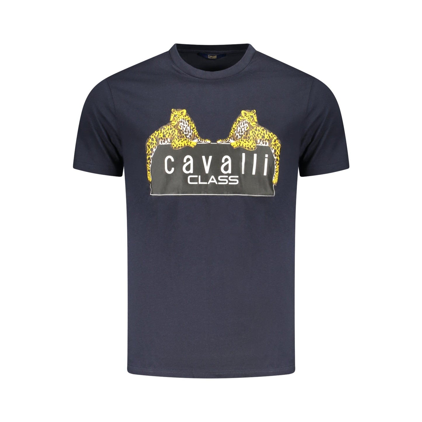 Cavalli Class Tricou TXT60NJD060 BLEUMARIN