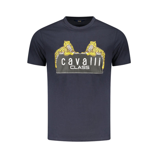 Cavalli Class Tricou TXT60NJD060 BLEUMARIN