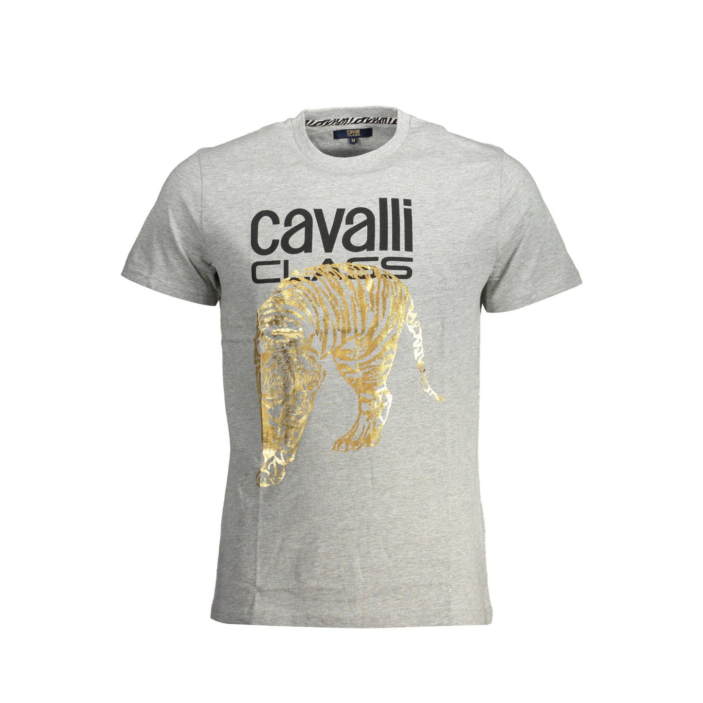 Cavalli Class Tricou QXT061I-JD060 GRI