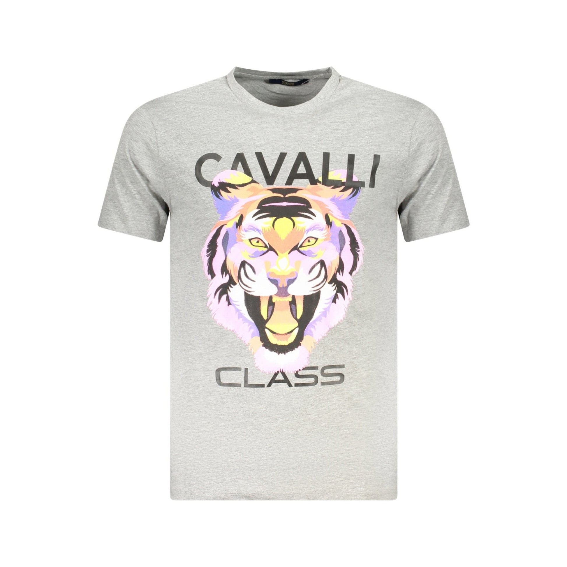 Cavalli Class Tricou TXT60FJD060 GRI