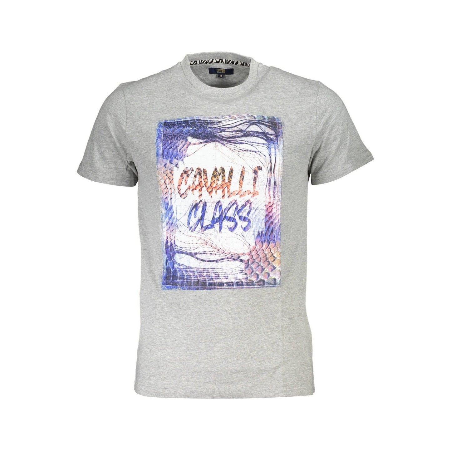 Cavalli Class Tricou QXT61OJD060 GRI