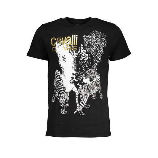 Cavalli Class Tricou QXT63BJD060 NEGRU