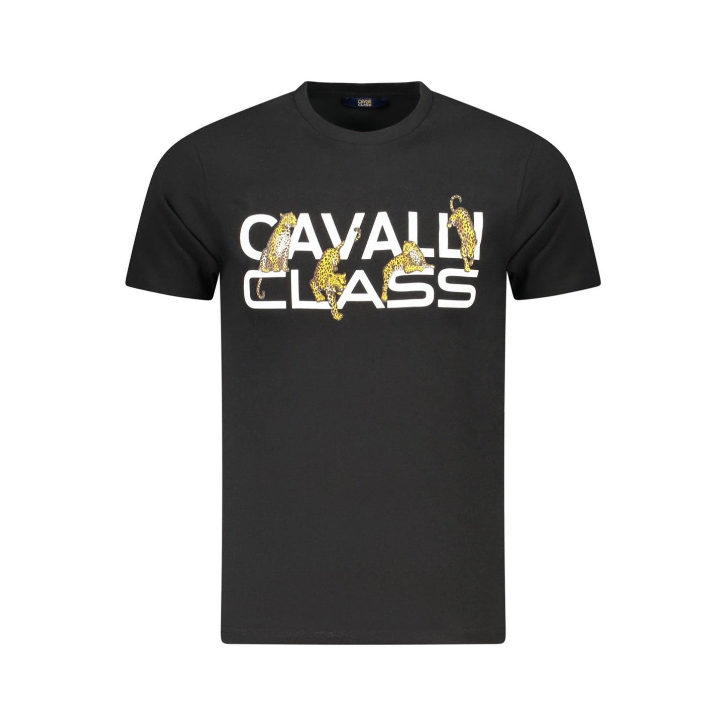 Cavalli Class Tricou TXT60MJD060 NEGRU