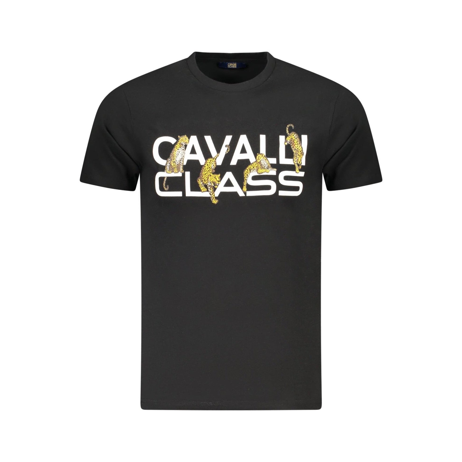 Cavalli Class Tricou TXT60MJD060 NEGRU