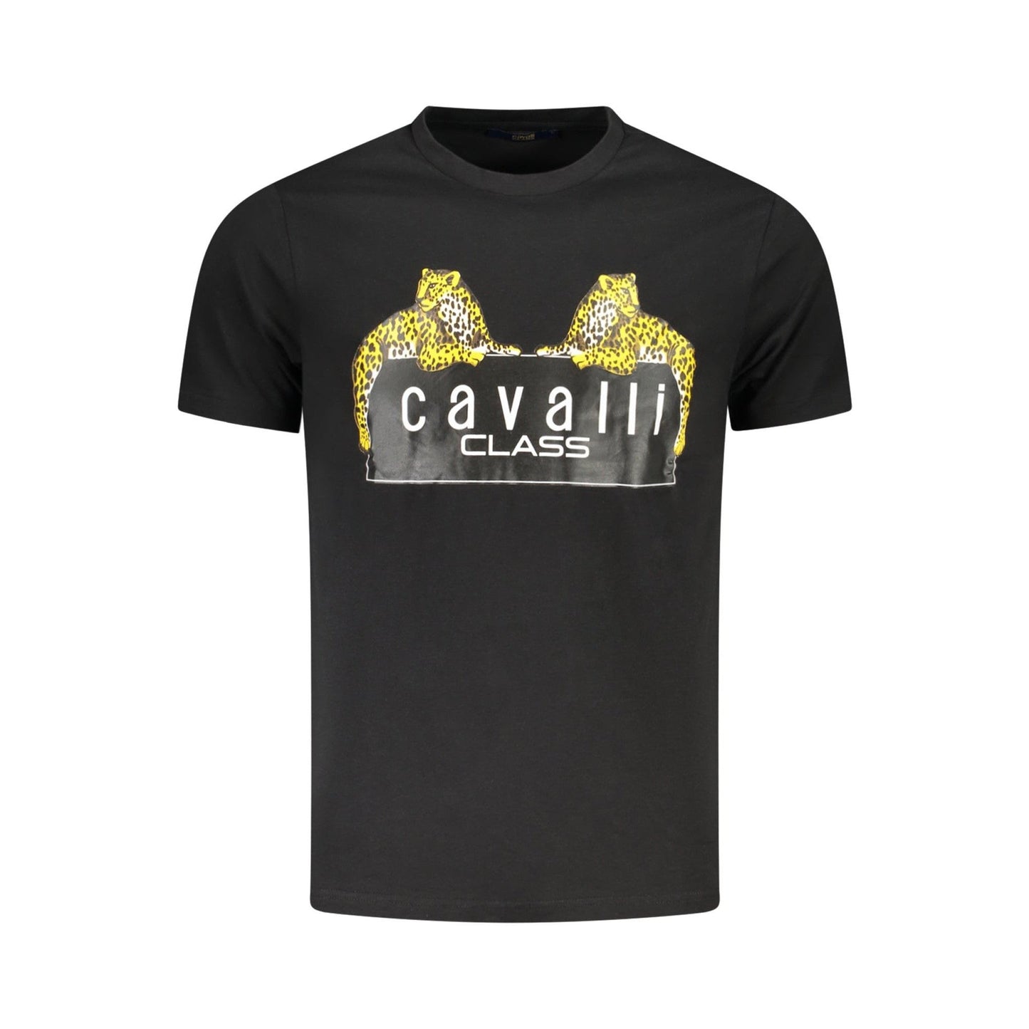 Cavalli Class Tricou TXT60NJD060 NEGRU