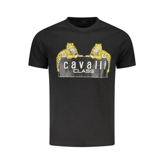 Cavalli Class Tricou TXT60NJD060 NEGRU