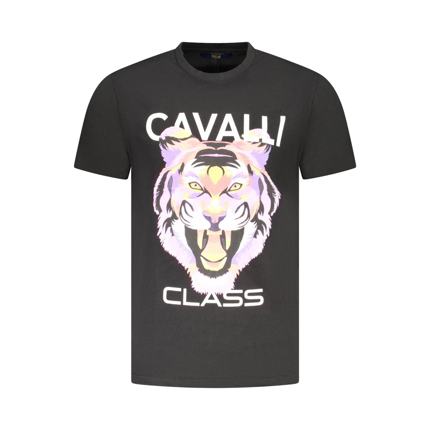 Cavalli Class Tricou TXT60FJD060 NEGRU