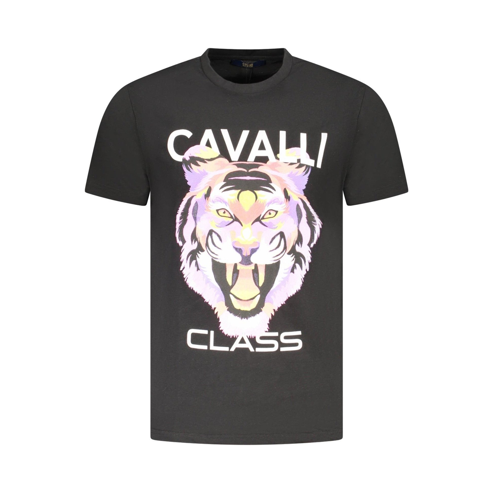 Cavalli Class Tricou TXT60FJD060 NEGRU