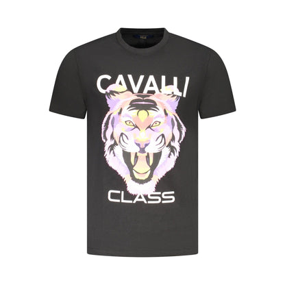 Cavalli Class Tricou TXT60FJD060 NEGRU