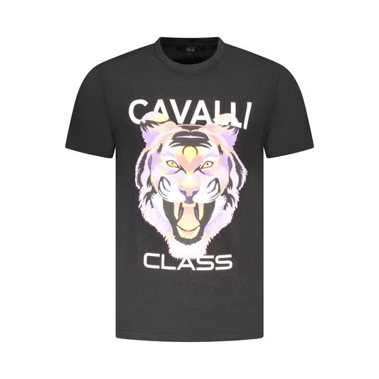 Cavalli Class Tricou TXT60FJD060 NEGRU