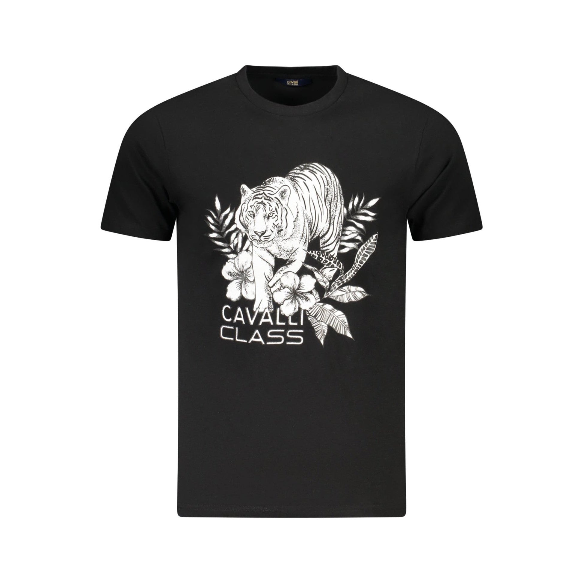 Cavalli Class Tricou TXT60RJD060 NEGRU