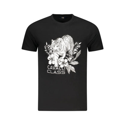 Cavalli Class Tricou TXT60RJD060 NEGRU