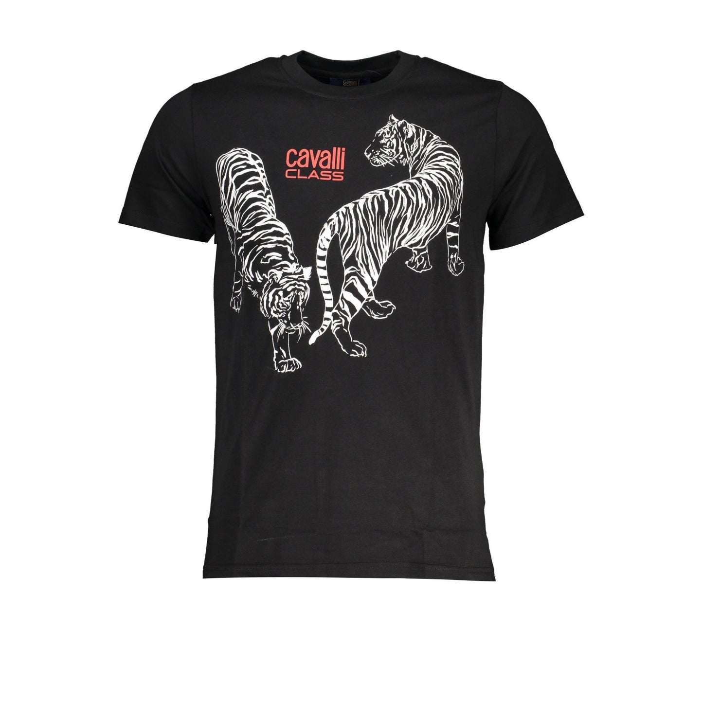 Cavalli Class Tricou QXT62YJD060 NEGRU