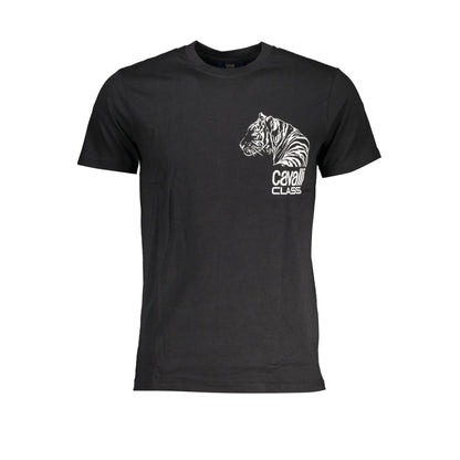 Cavalli Class Tricou QXT63EJD060 NEGRU